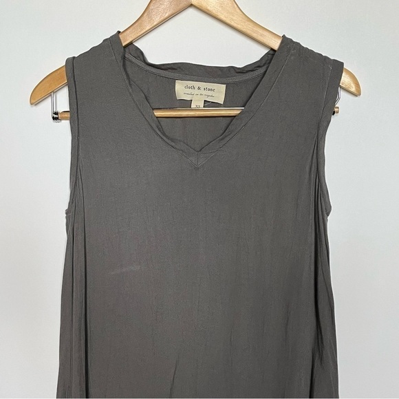 Cloth & Stone Rayon Sleeveless Dress Size XS - Picture 3 of 9